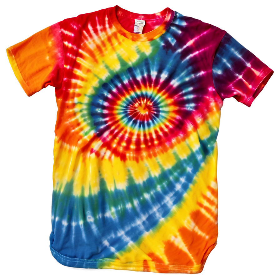 Spiral Tie Dye Shirt Pattern Png 94