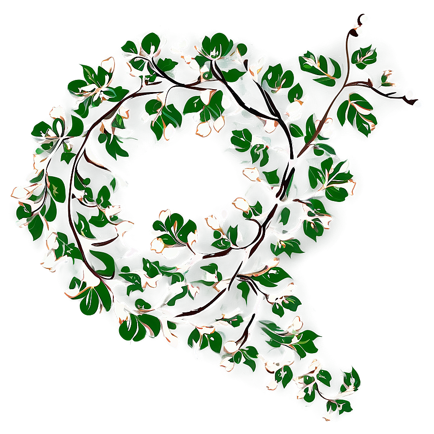 Spiral Vine Pattern Png 05042024