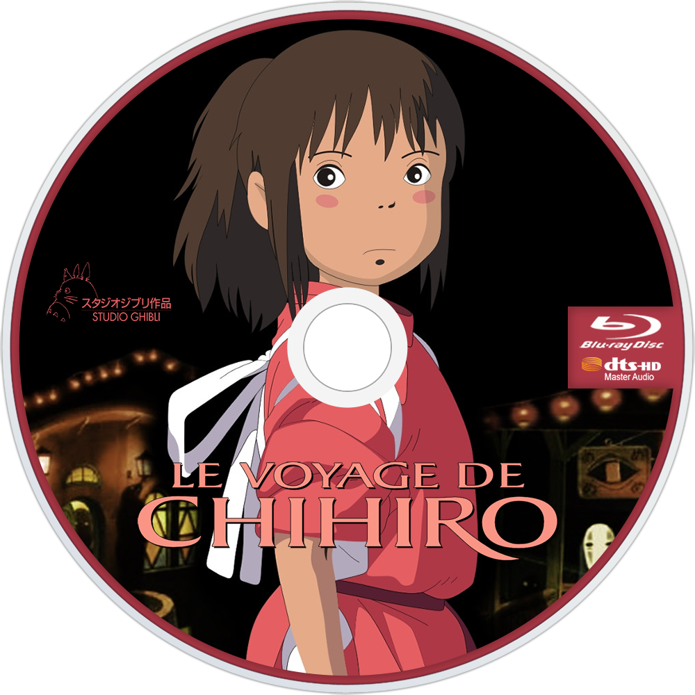 Spirited Away Chihiro French Bluray Cover