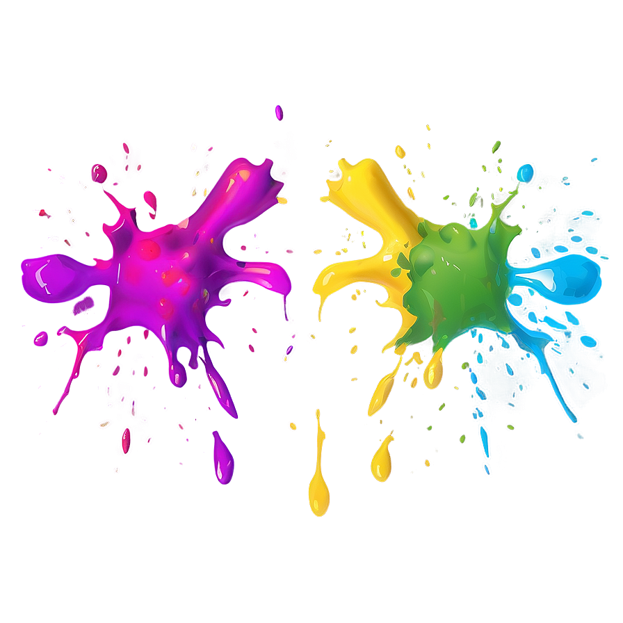 Splashed Paint Splat Png 56