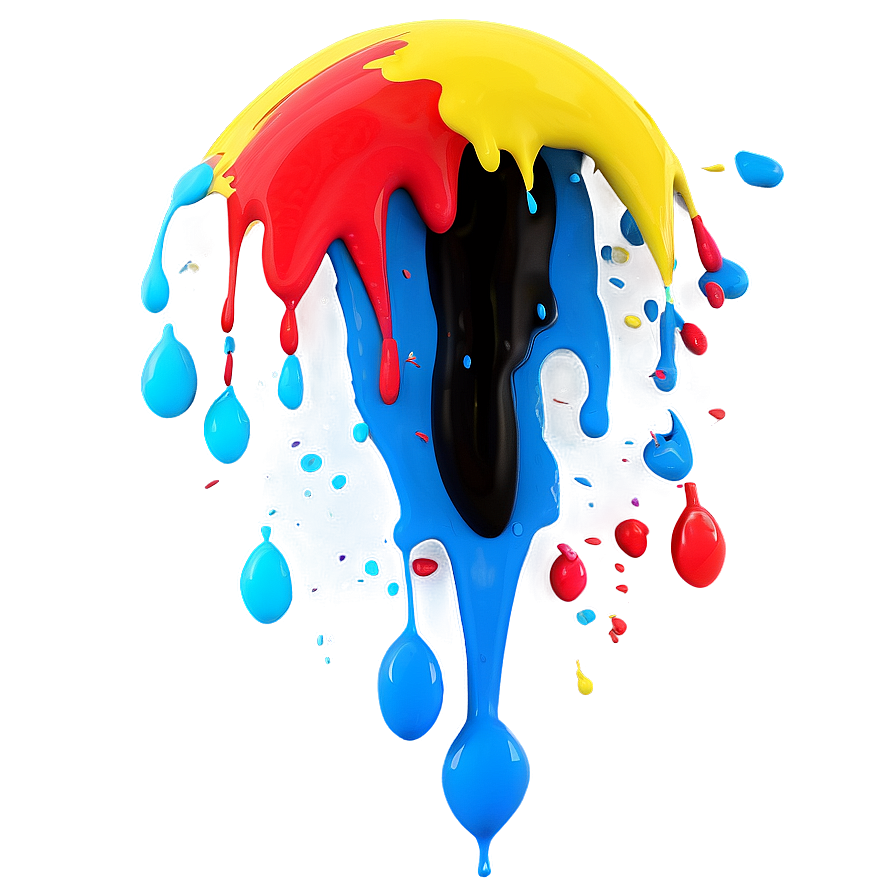 Splashed Paint Splat Png Epn68