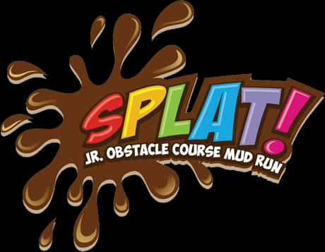 Splat Jr Obstacle Course Mud Run Logo