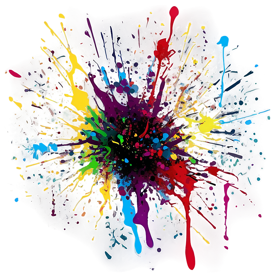 Splatter Abstract Lines Png Ewk79