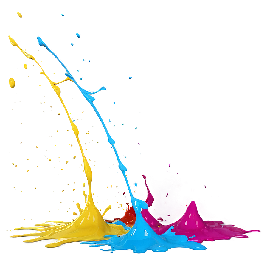 Splatter Color Splash Png Vxs62