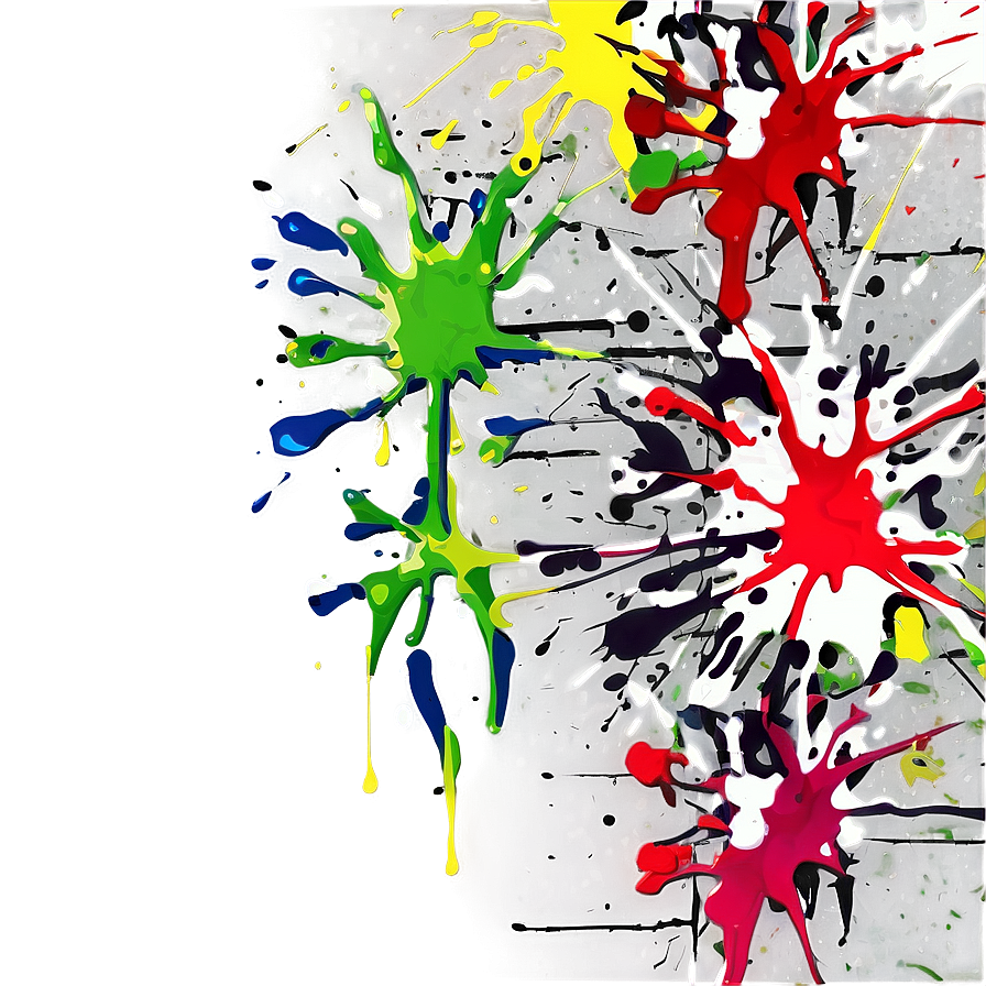 Splatter Graffiti Wall Png 61