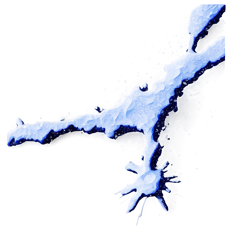 Splatter Snow Effect Png 05042024
