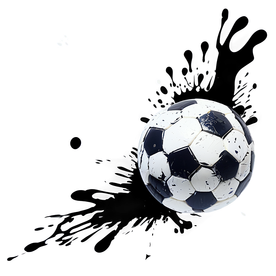 Splatter Soccer Ball Png Enj