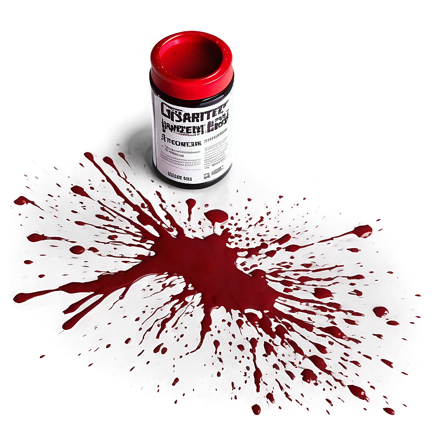 Splattered Red Paint Png 55