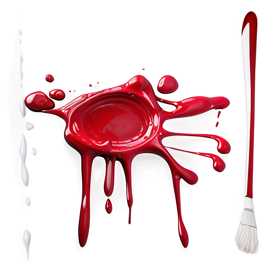 Splattered Red Paint Png Jvi45