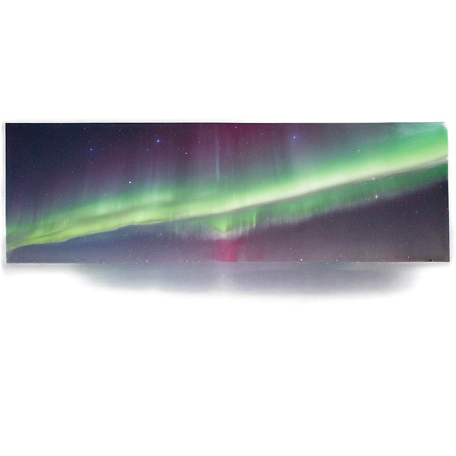 Splendid Aurora Above Horizon Png 70