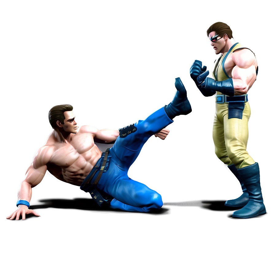 Split Punch Johnny Cage Png 06292024