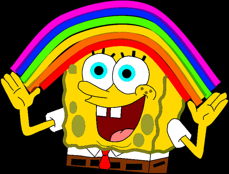 Sponge Bob Rainbow Imagination