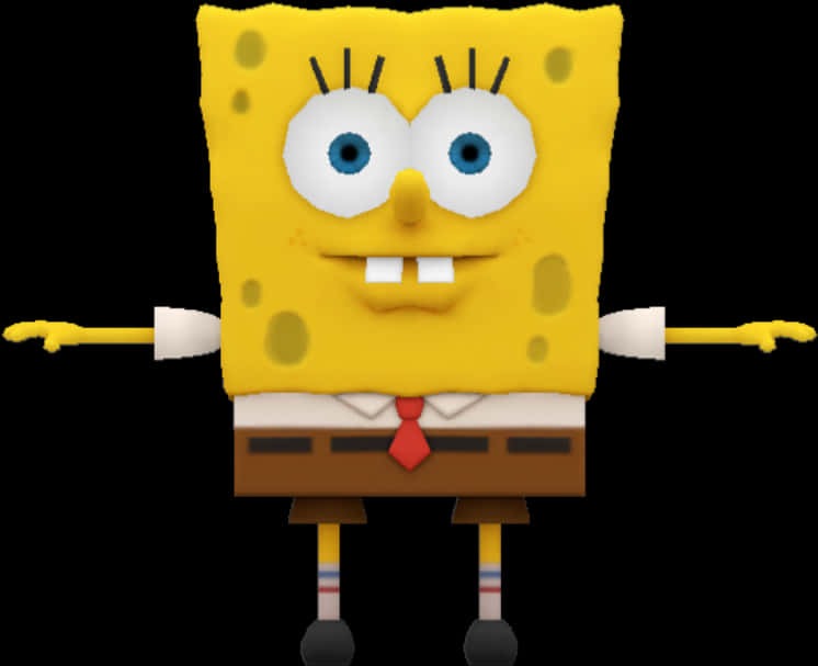 Sponge Bob Square Pants3 D Model