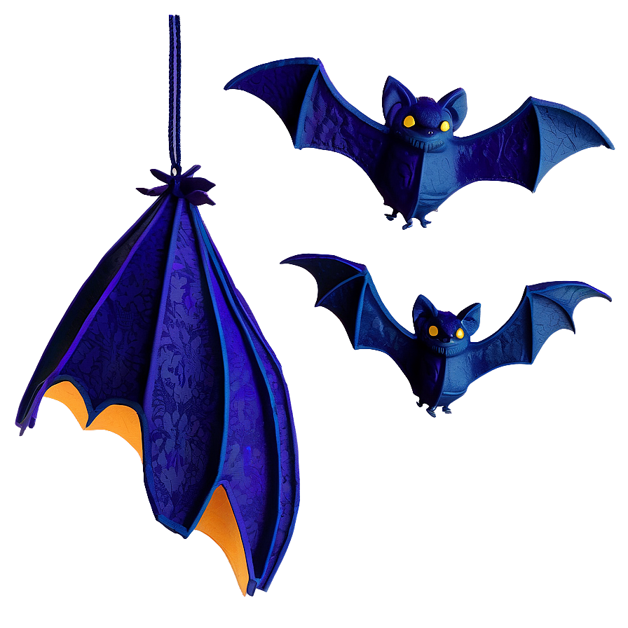 Spooky Bats Decoration Png Cbe11