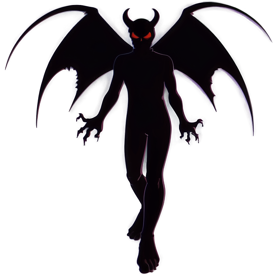 Spooky Devil Silhouette Png 18