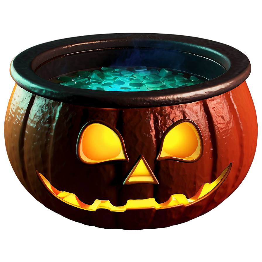 Spooky Halloween Cauldron Png Uxa87