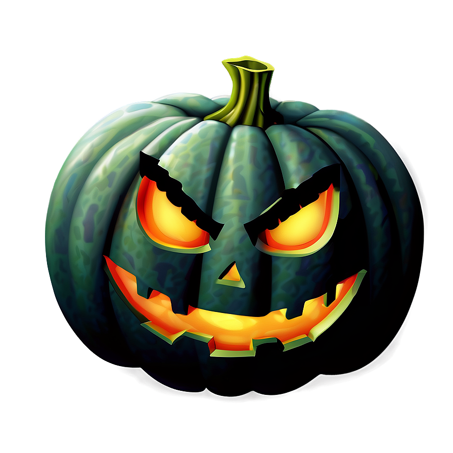 Spooky Jack O Lantern Clipart Png 90