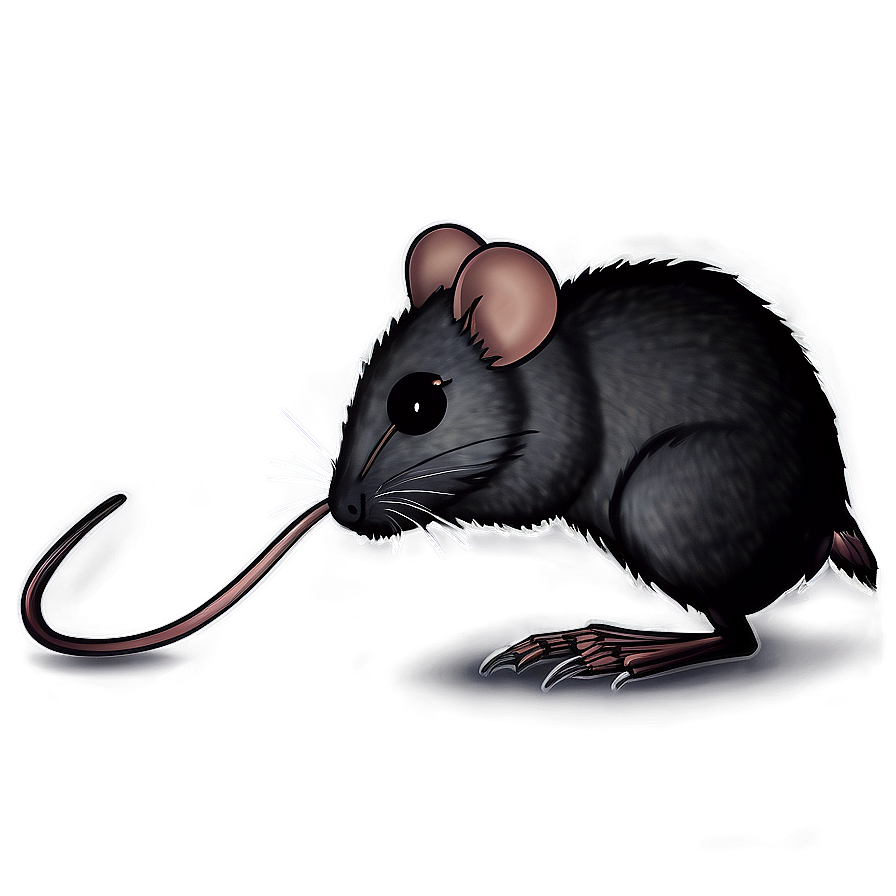 Spooky Mouse Png 05042024