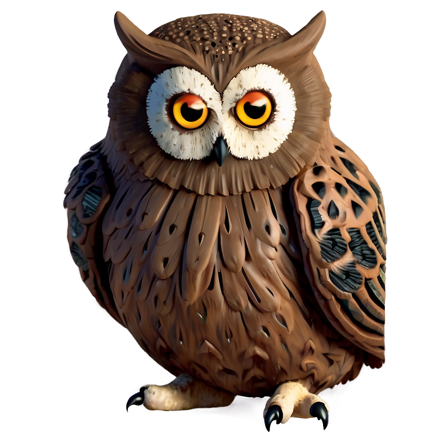 Spooky Owl Png 14