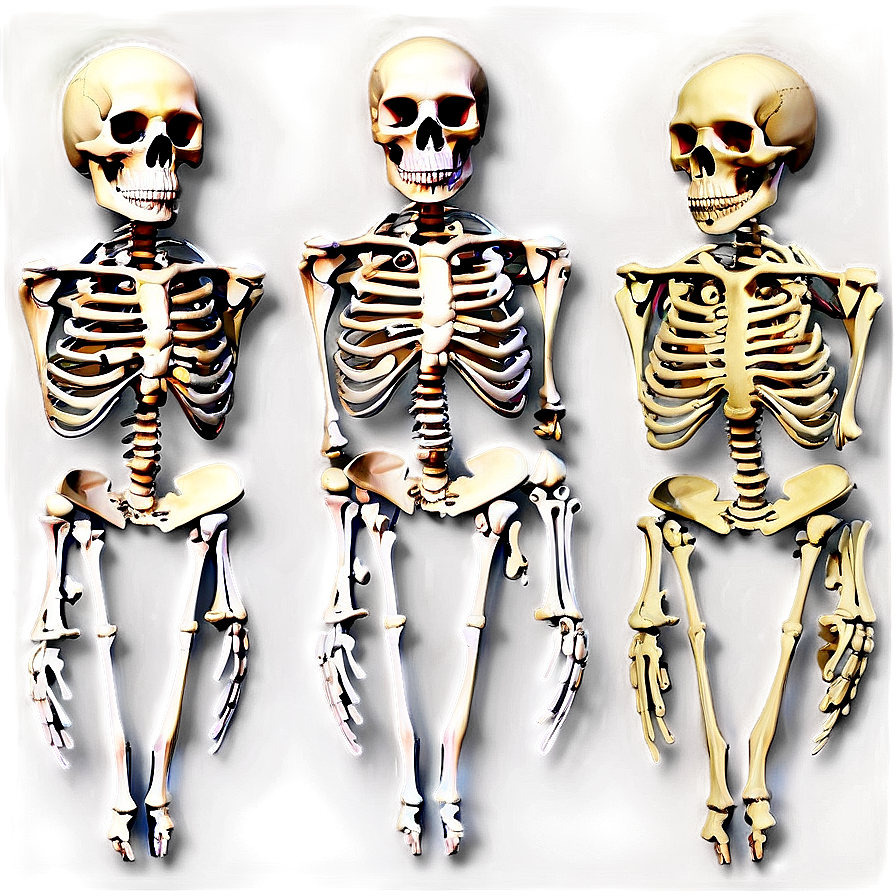 Spooky Skeleton Bones Png Qdk6