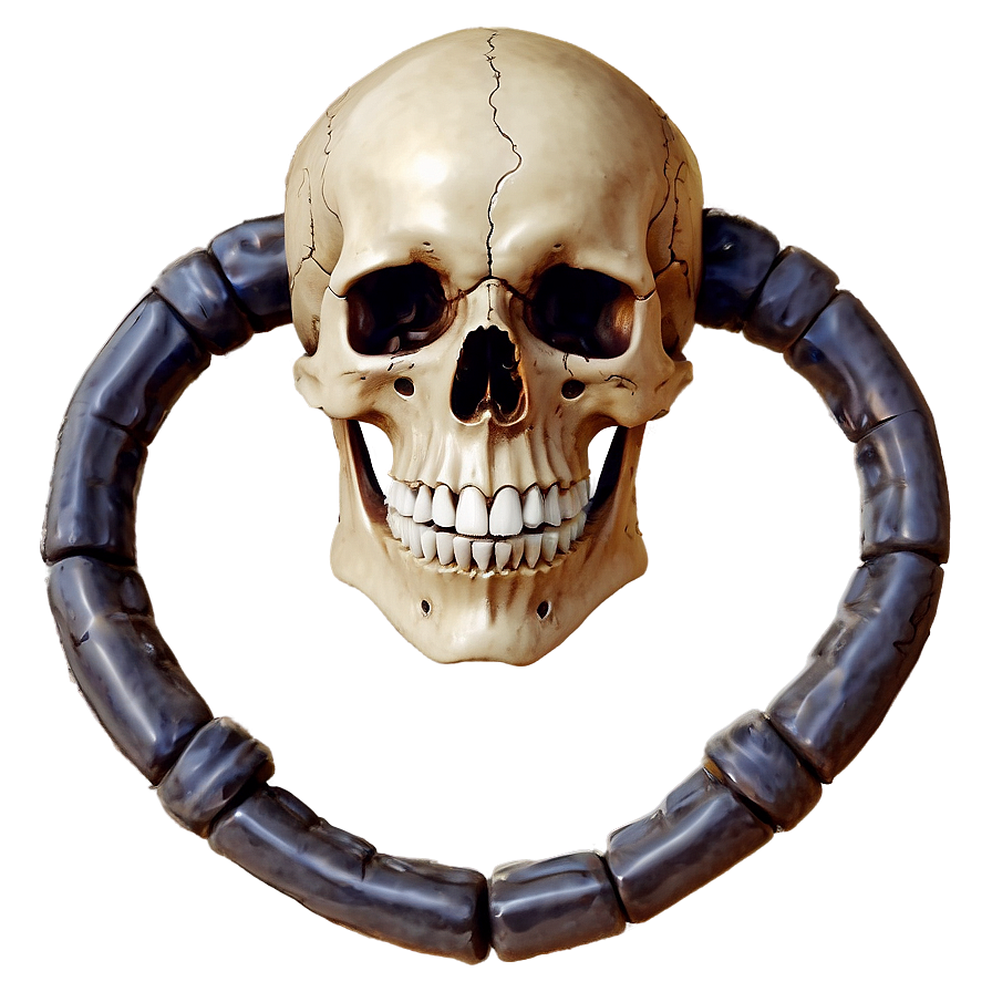 Spooky Skeleton Jaw Png Vmn70