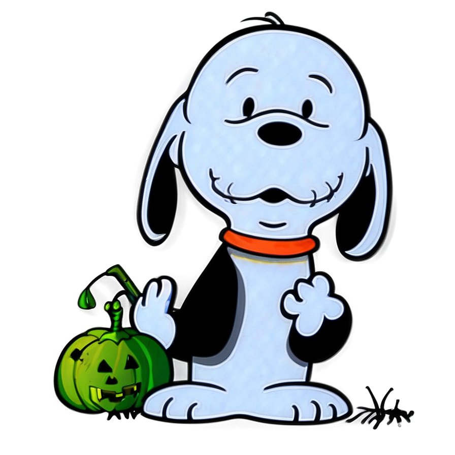 Spooky Snoopy Halloween Graphic Png 86