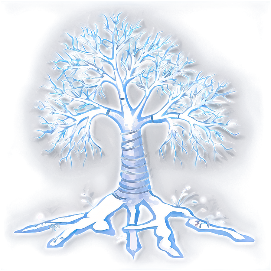 Spooky Tree Illustration Png 06122024