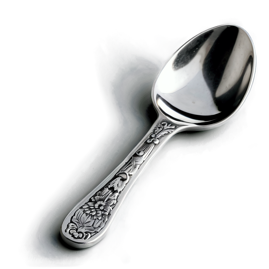 Spoon With Engraving Png Ras92