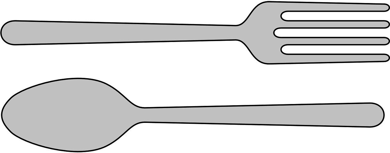 Spoonand Fork Silhouette