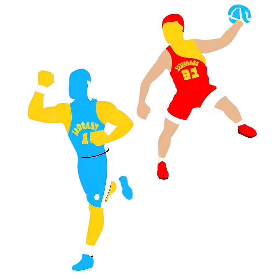 Sports Action Drawing Png Yen23