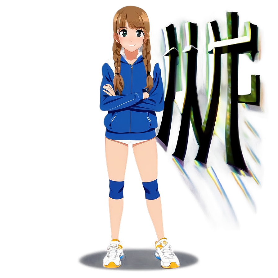 Sports Anime Girl Png Eev