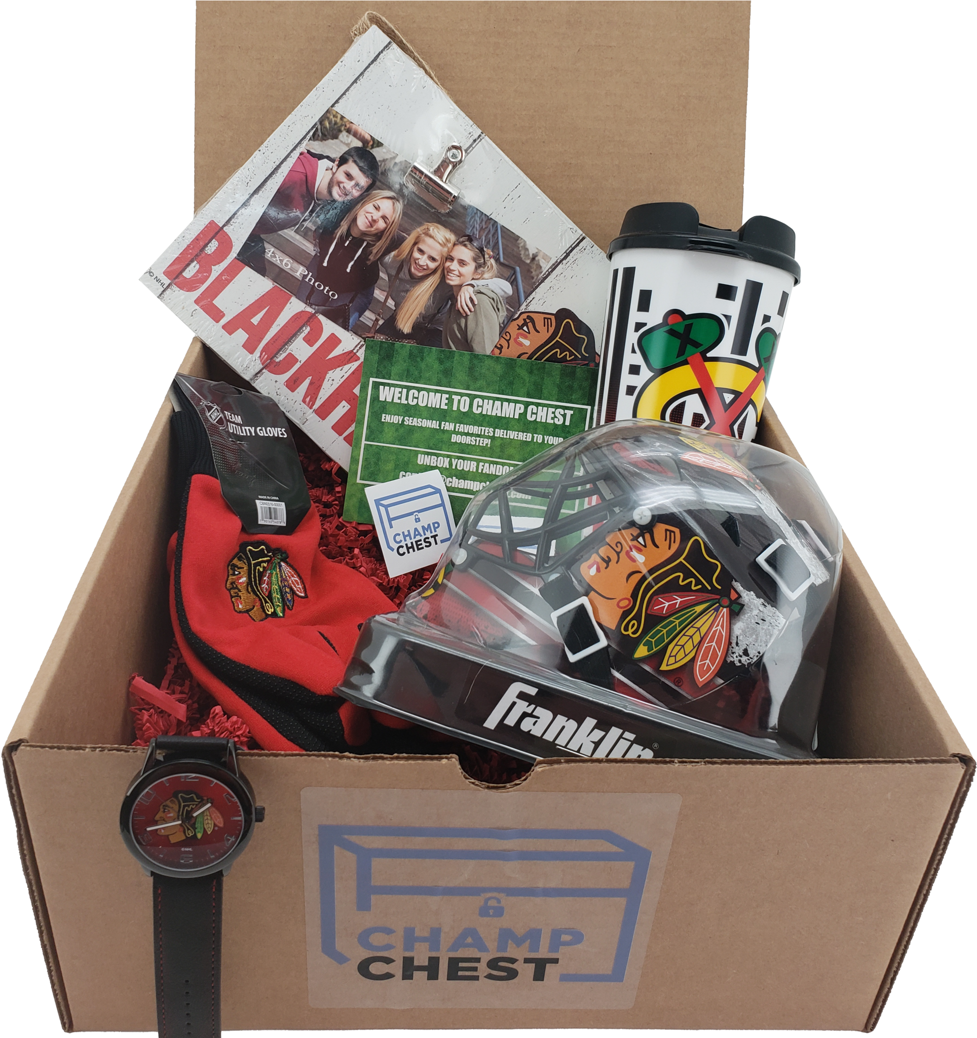 Sports Fan Gift Box Contents