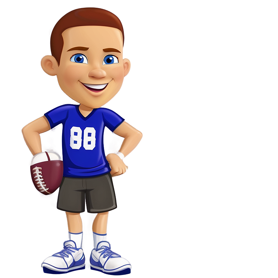 Sports Themed Cartoon Character Png 89