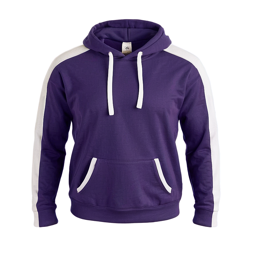 Sporty Purple Hoodie Representation Png Fcp