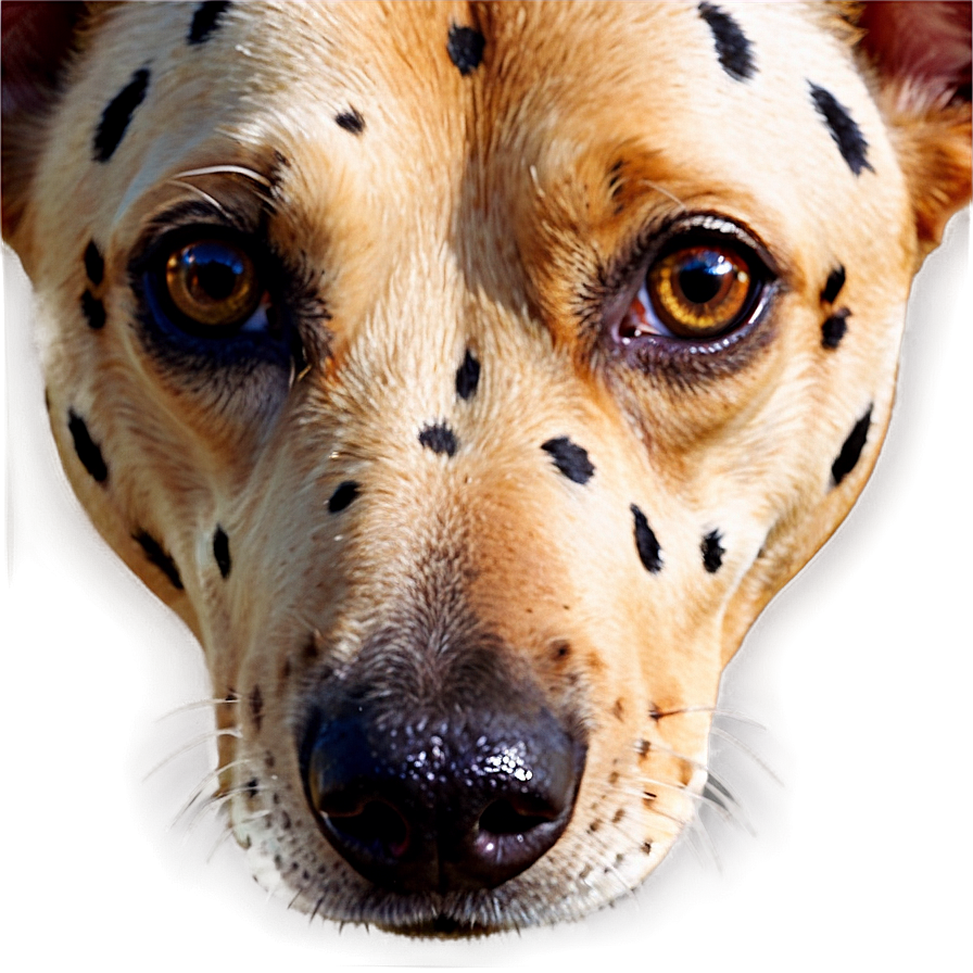 Spotted Dog Face Pattern Png 06212024