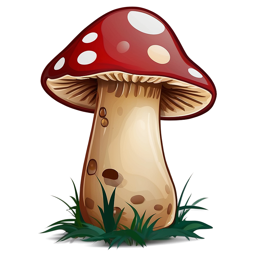 Spotted Mushroom Cartoon Png 6