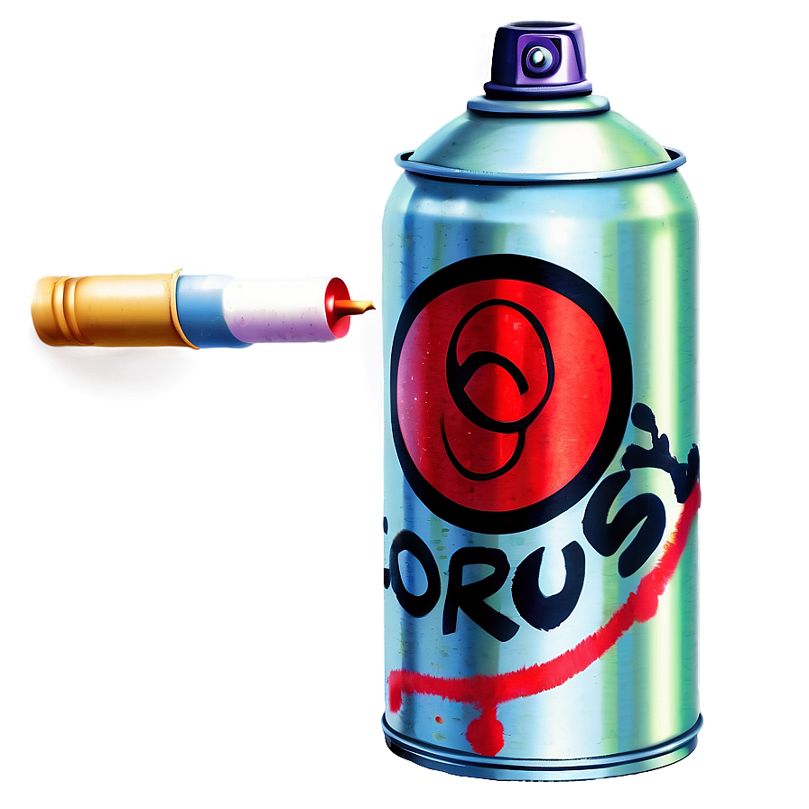 Spray Paint Can Art Png 05252024