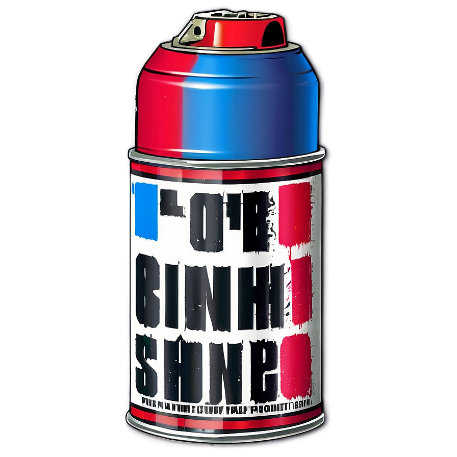 Spray Paint Can Art Png Bpk26