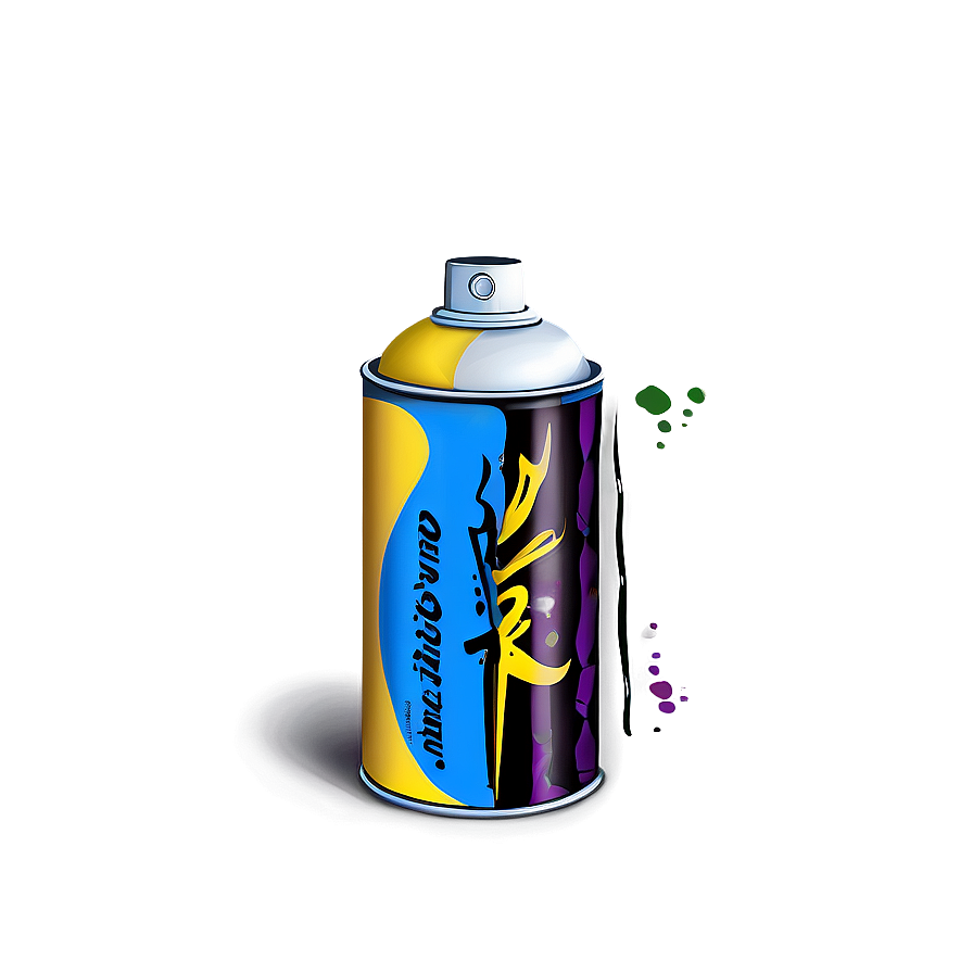 Spray Paint Can Vector Png Cap