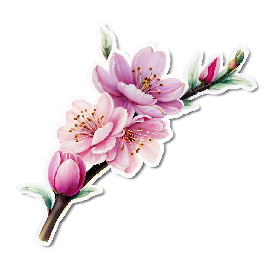 Spring Blossom Sticker Png Teo