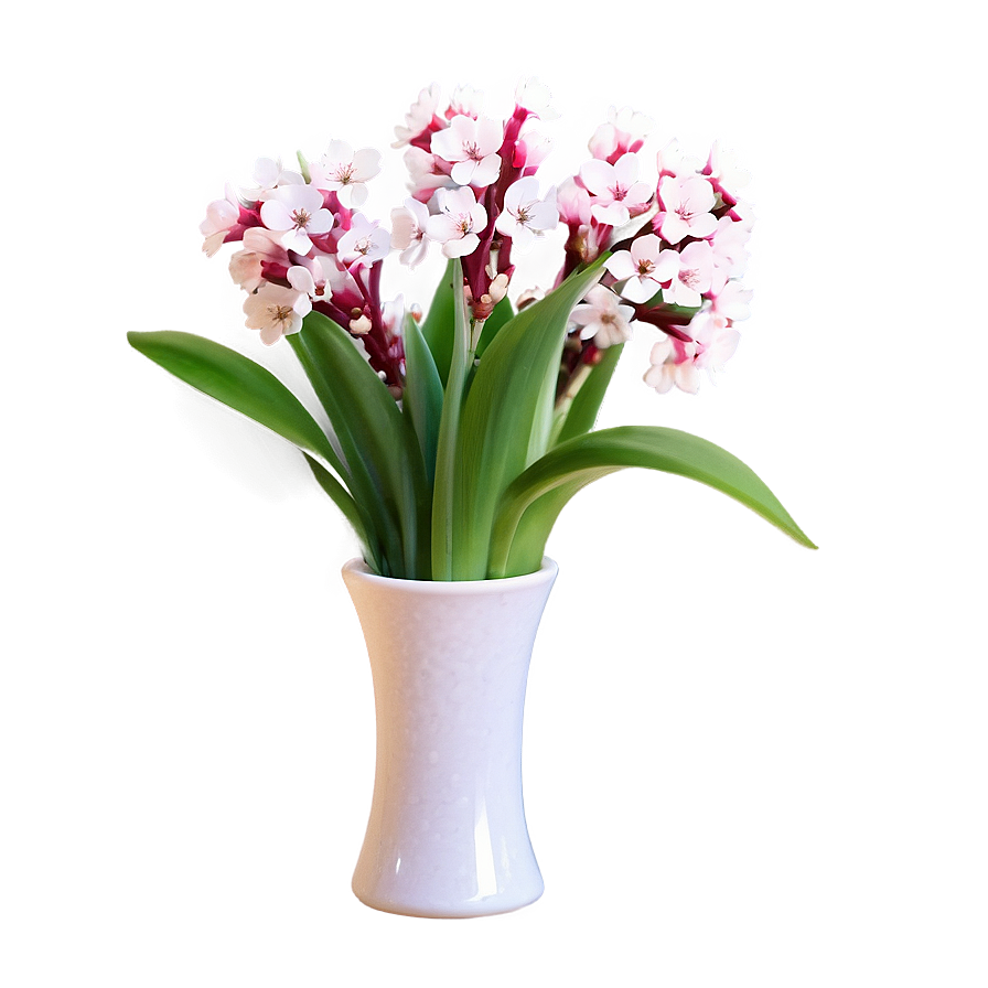 Spring Blossoms In Vase Png Mgk11