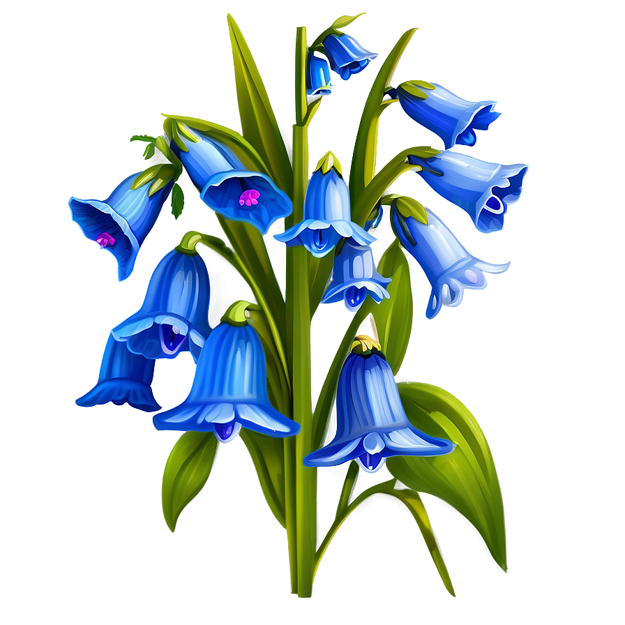 Spring Bluebell Flower Png 71