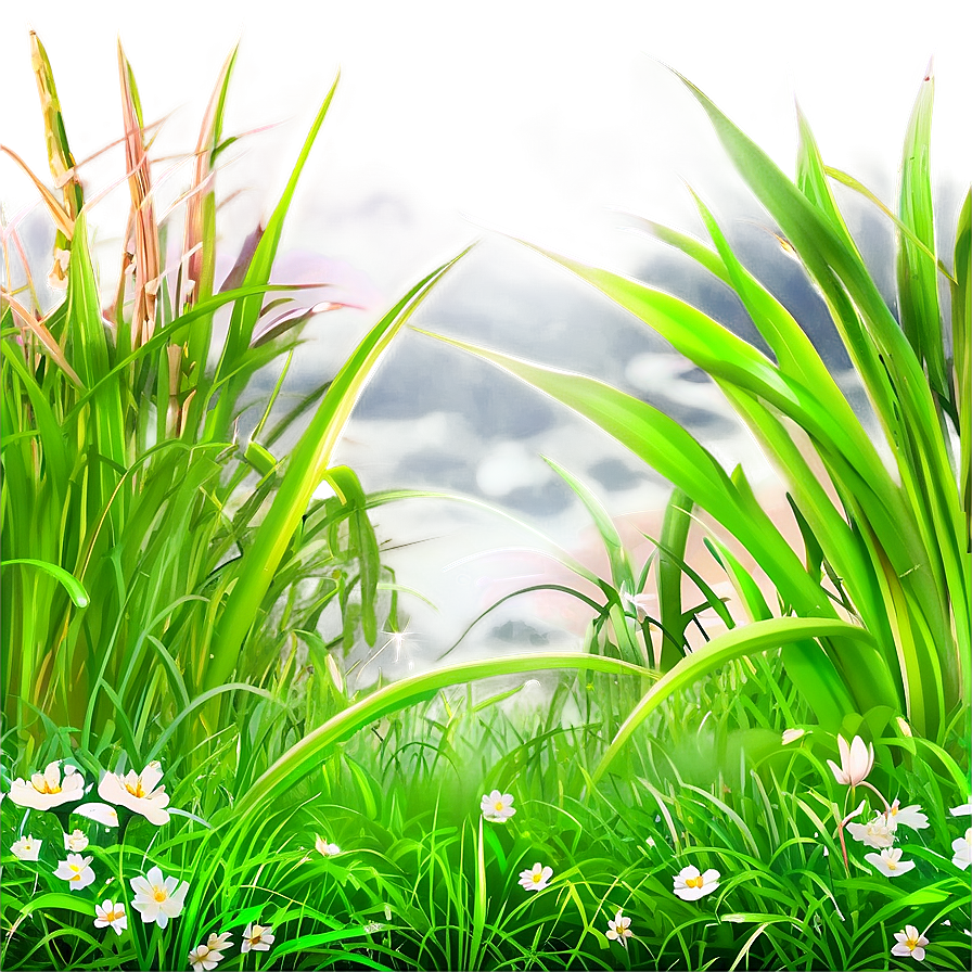 Spring Cartoon Grass Png 06122024