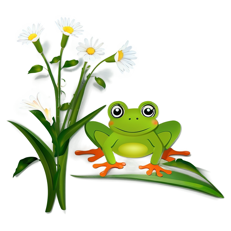 Spring Frog Clipart Png Lvu