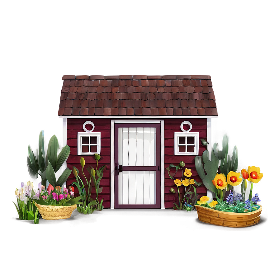 Spring Garden Shed Png Wlx42