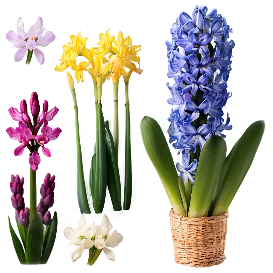 Spring Hyacinth Flower Png Ykn