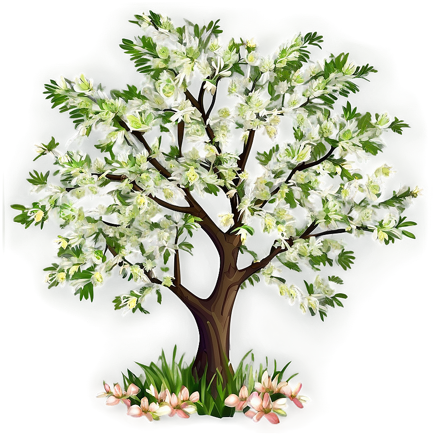 Spring Tree Artwork Png 06122024