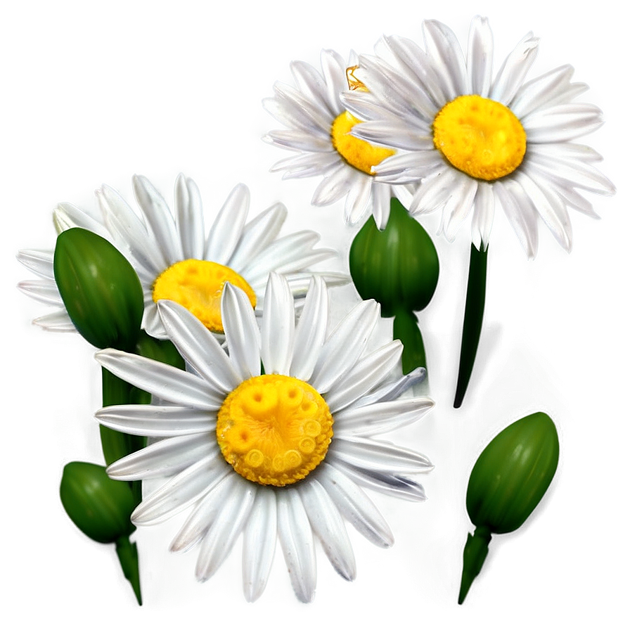 Springtime Daisy Flower Png 53