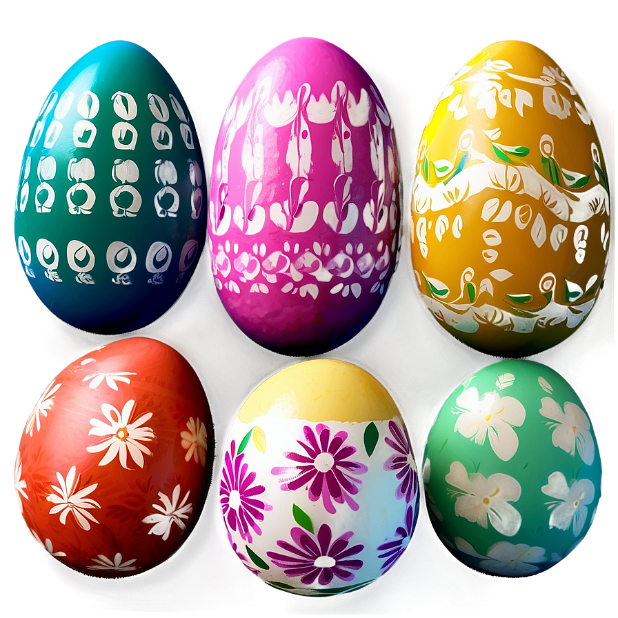 Springtime Easter Eggs Png 05232024