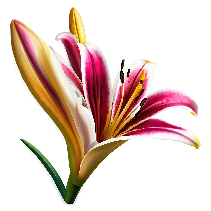 Springtime Lily Flower Png 3